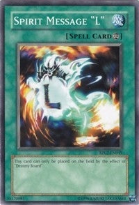 Spirit Message "L" (RP02-EN049) (RP02)