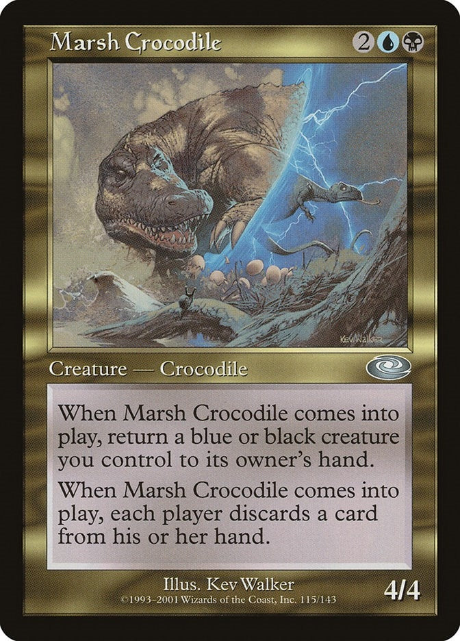 Marsh Crocodile (115) (PLS)