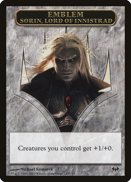 Image for Emblem - Sorin, Lord of Innistrad (3) (DKA) - Magic: The Gathering