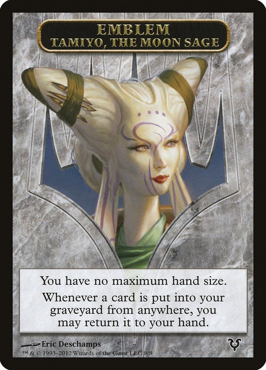 Image for Emblem - Tamiyo, the Moon Sage (8) (AVR) - Magic: The Gathering