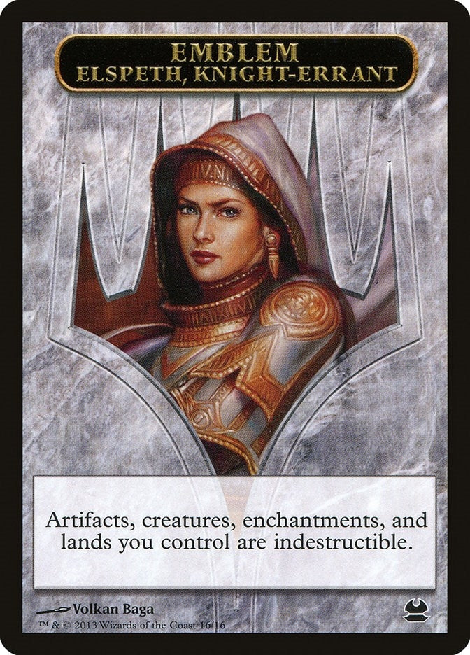 Emblem - Elspeth, Knight-Errant (16) (MMA)