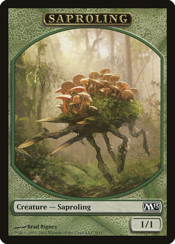 Image for Saproling Token (9) (M13) - Magic: The Gathering