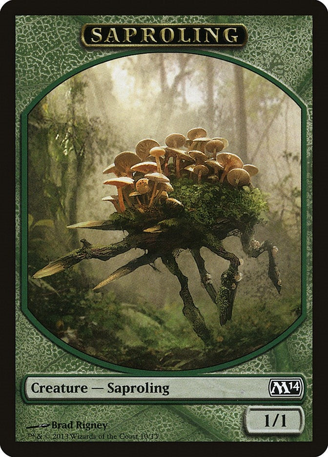 Image for Saproling Token (10) (M14) - Magic: The Gathering