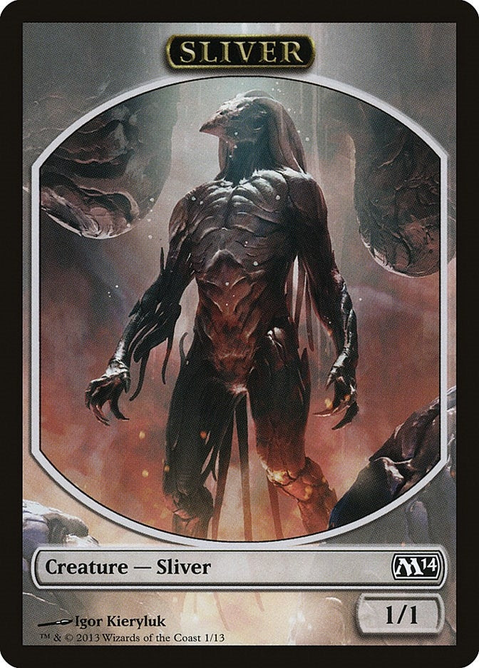 Image for Sliver Token (1) (M14) - Magic: The Gathering