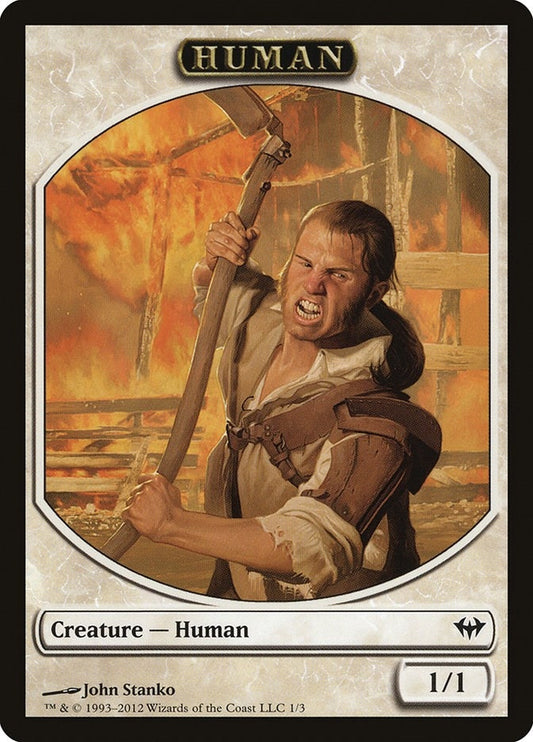 Image for Human Token (1) (DKA) - Magic: The Gathering