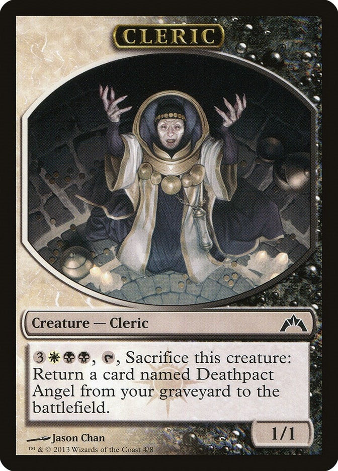 Image for Cleric Token (4) (GTC) - Magic: The Gathering