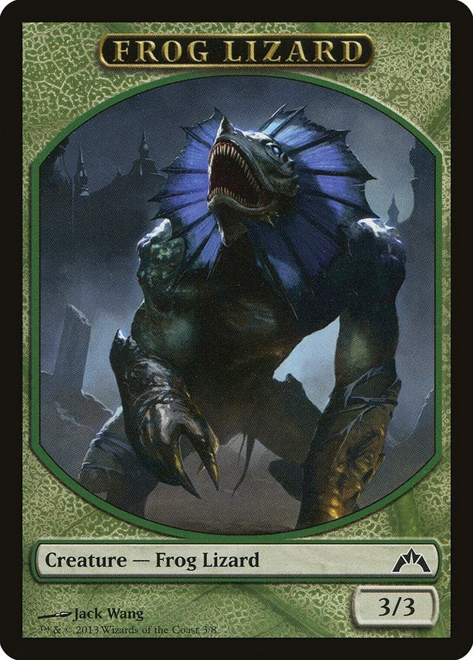 Image for Frog Lizard Token (3) (GTC) - Magic: The Gathering