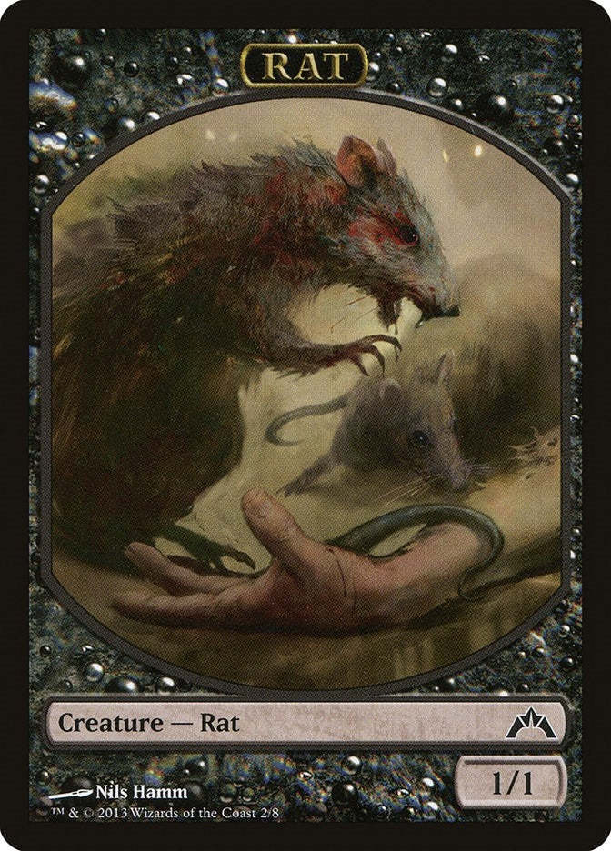 Image for Rat Token (2) (GTC) - Magic: The Gathering