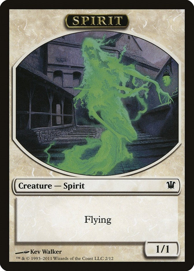 Image for Spirit Token (ISD) - Magic: The Gathering