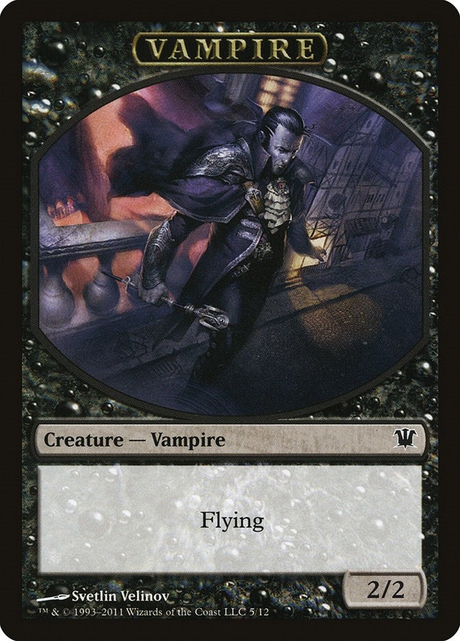 Image for Vampire Token (5) (ISD) - Magic: The Gathering