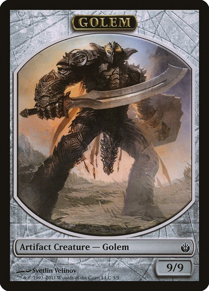 Image for Golem Token (3) (MBS) - Magic: The Gathering