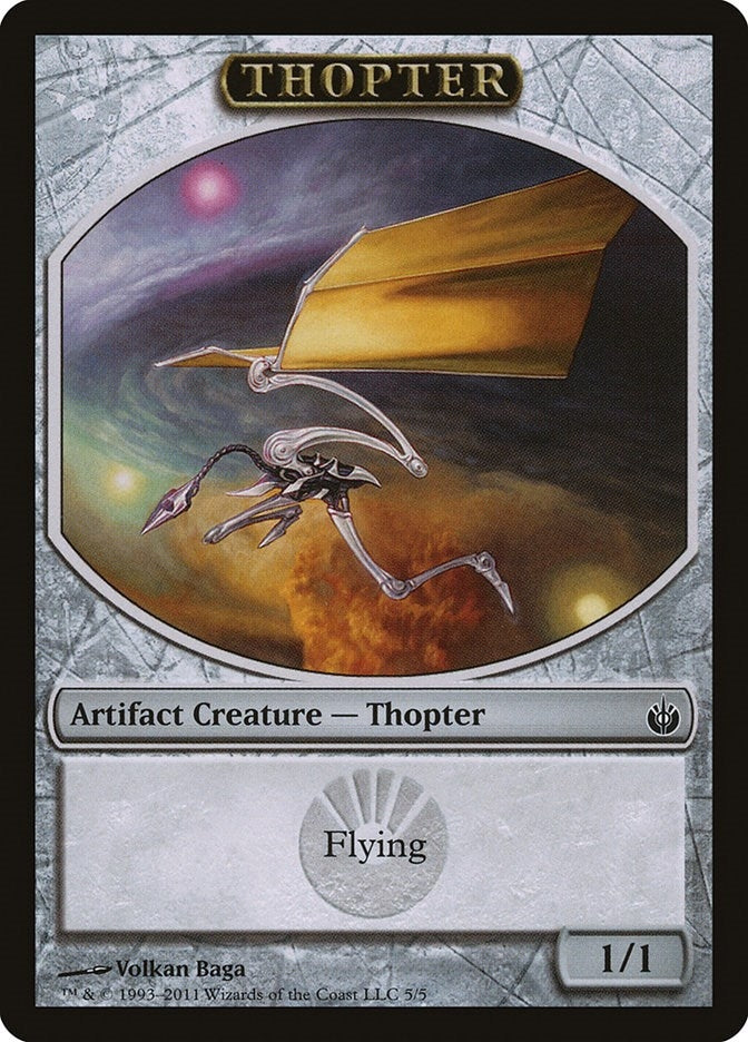 Image for Thopter Token (5) (MBS) - Magic: The Gathering