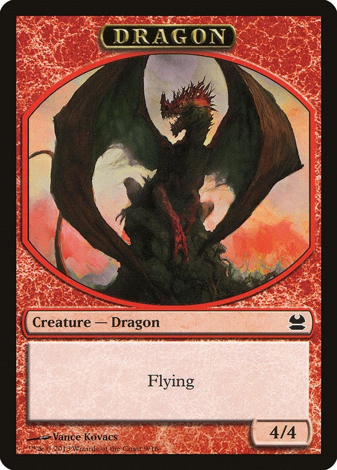 Image for Dragon Token (9) (MMA) - Magic: The Gathering