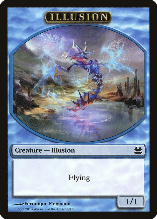 Image for Illusion Token (4) (MMA) - Magic: The Gathering