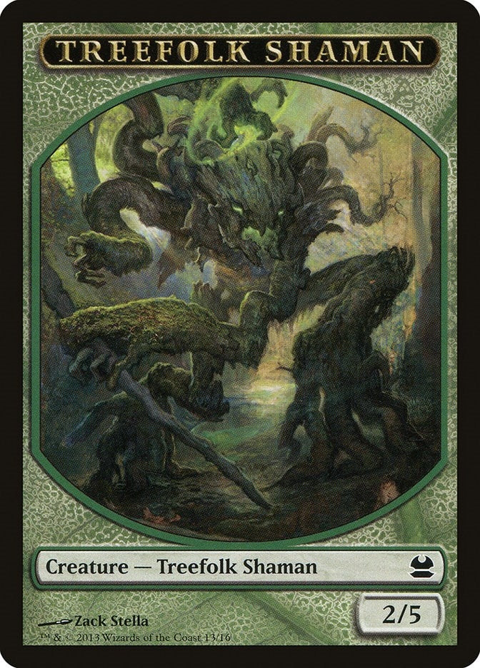 Image for Treefolk Shaman Token (13) (MMA) - Magic: The Gathering