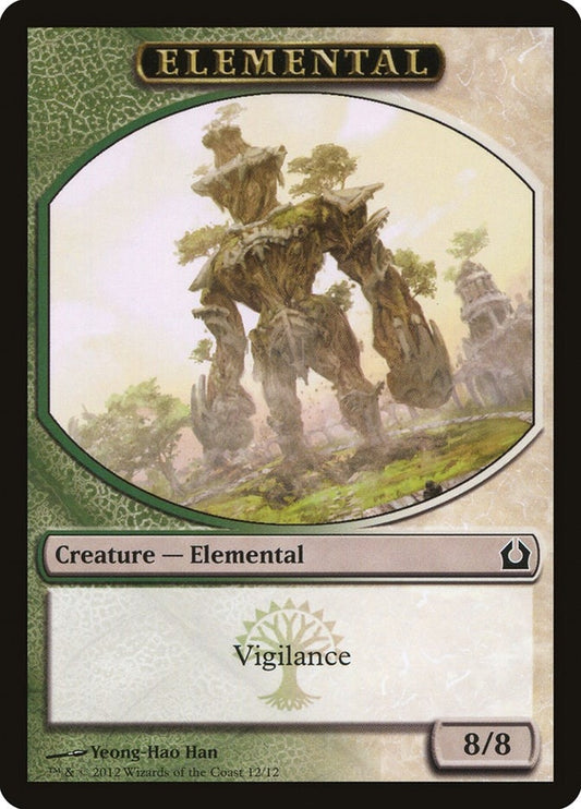 Image for Elemental Token (Green/White) (12) (RTR) - Magic: The Gathering