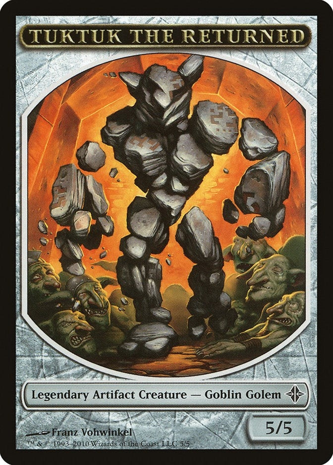 Image for Tuktuk the Returned Token (5) (ROE) - Magic: The Gathering