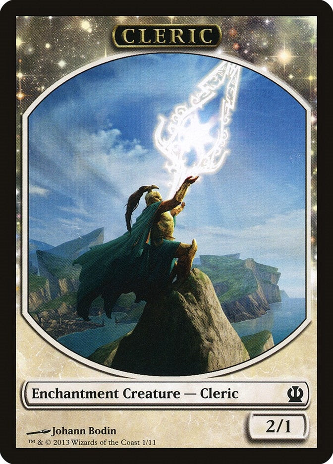 Image for Cleric Token (1) (THS) - Magic: The Gathering