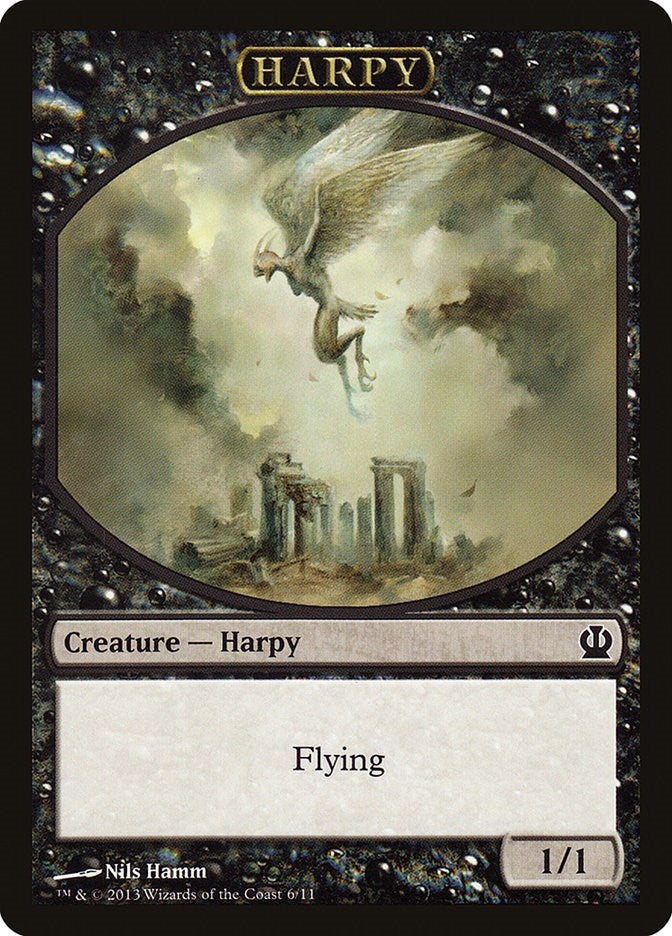 Image for Harpy Token (6) (THS) - Magic: The Gathering