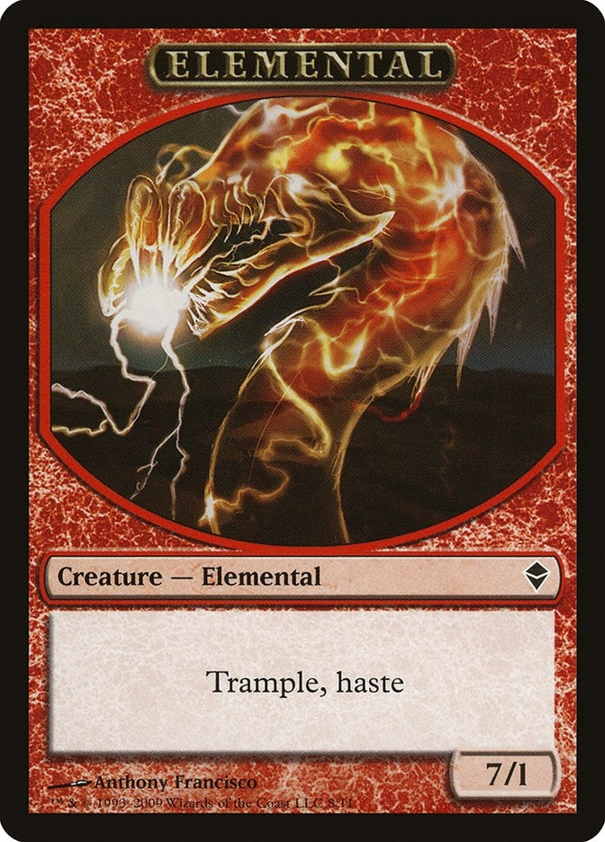 Image for Elemental Token (8) (ZEN) - Magic: The Gathering