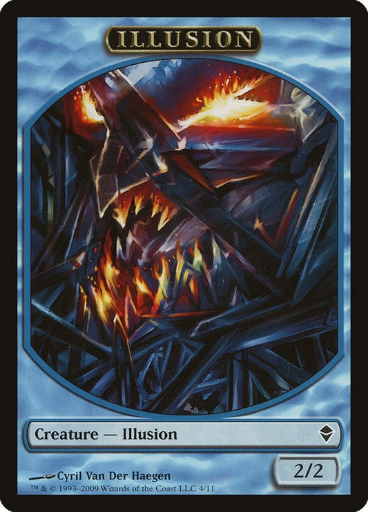 Image for Illusion Token (4) (ZEN) - Magic: The Gathering