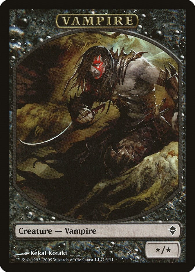 Image for Vampire Token (6) (ZEN) - Magic: The Gathering