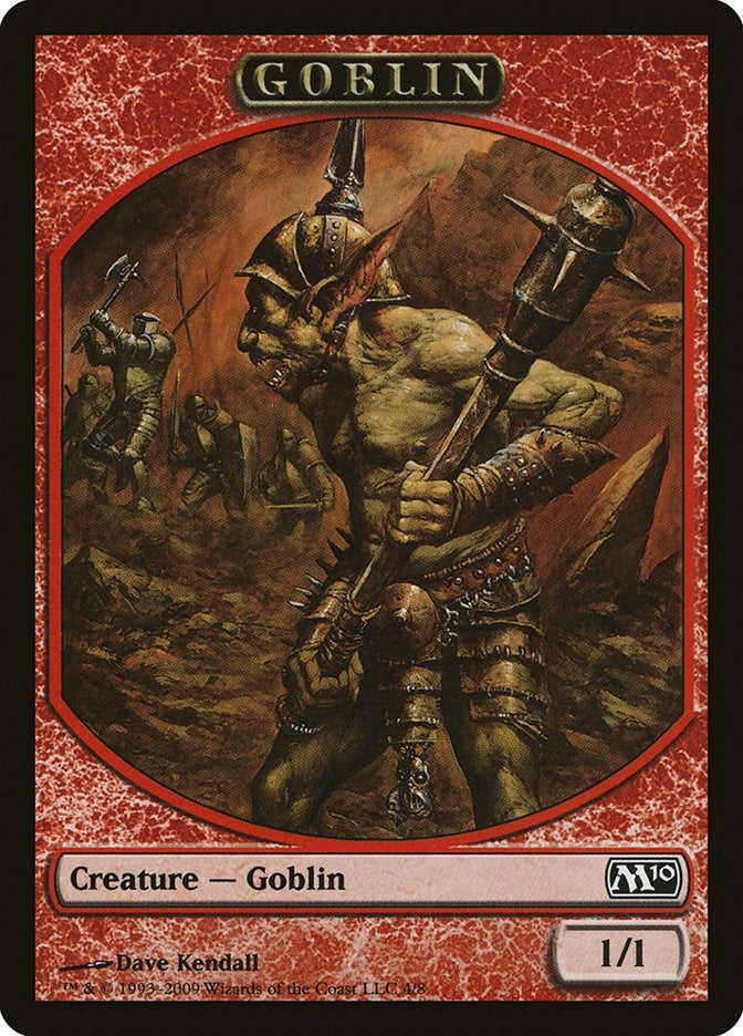 Image for Goblin Token (4) (M10) - Magic: The Gathering