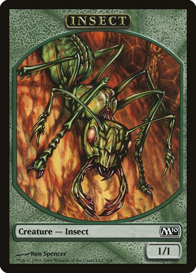 Image for Insect Token (6) (M10) - Magic: The Gathering