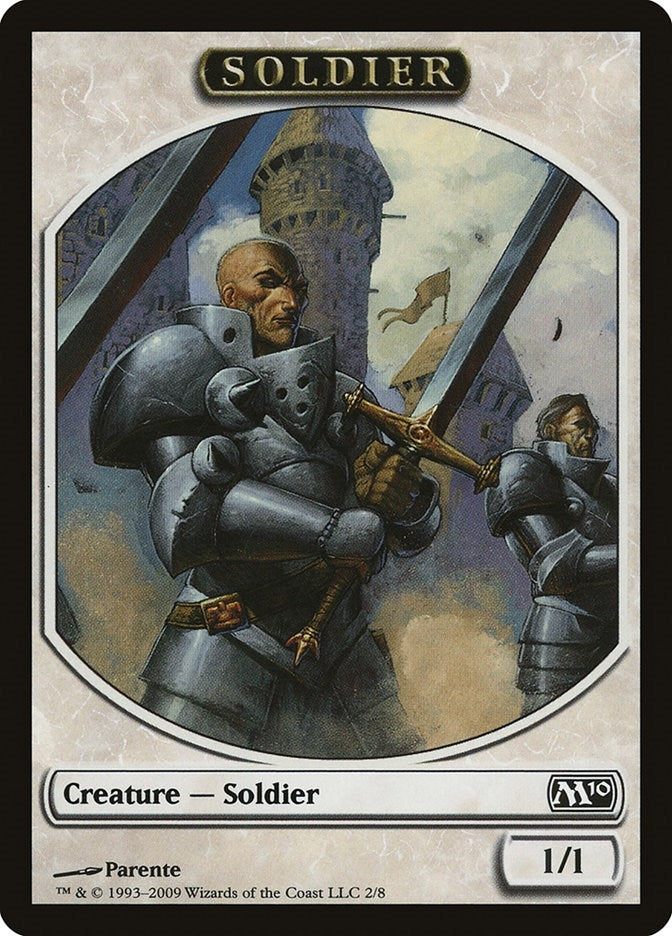 Image for Soldier Token (2) (M10) - Magic: The Gathering