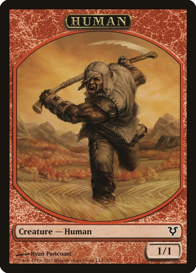 Image for Human Token (7) (7) (AVR) - Magic: The Gathering