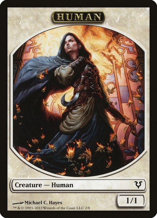Image for Human Token (2) (2) (AVR) - Magic: The Gathering