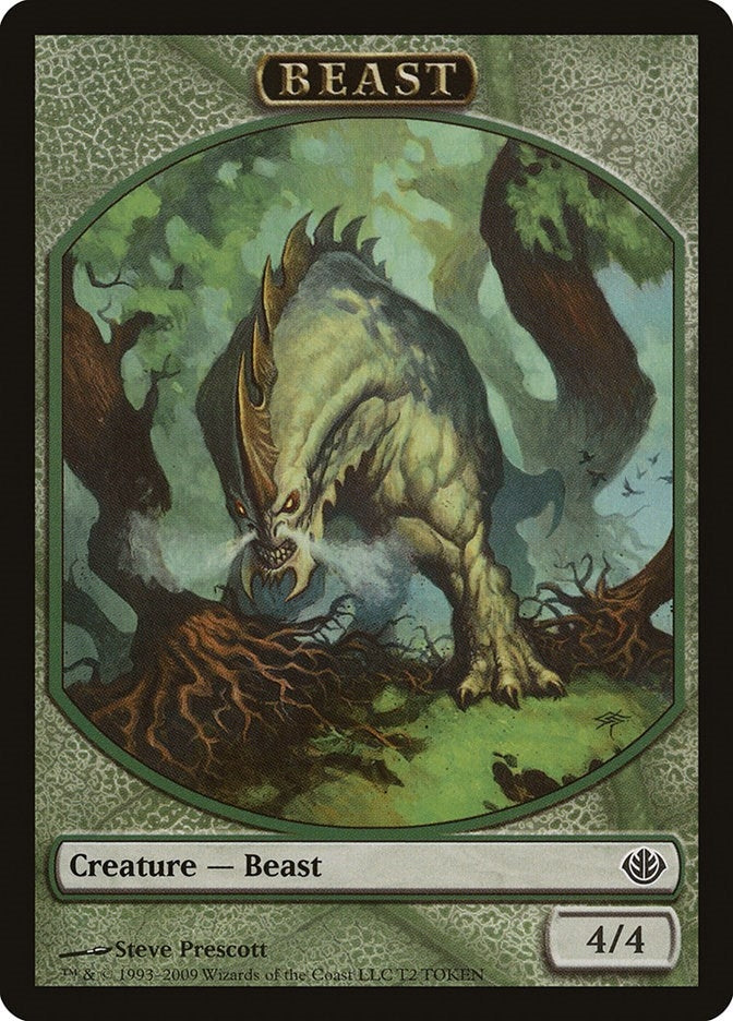 Image for Beast Token (4/4) (T2) (DDD) - Magic: The Gathering