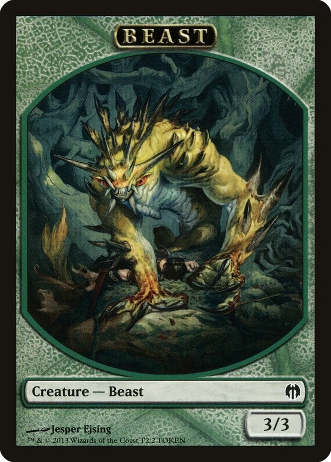 Image for Beast Token (T2) (DDL) - Magic: The Gathering
