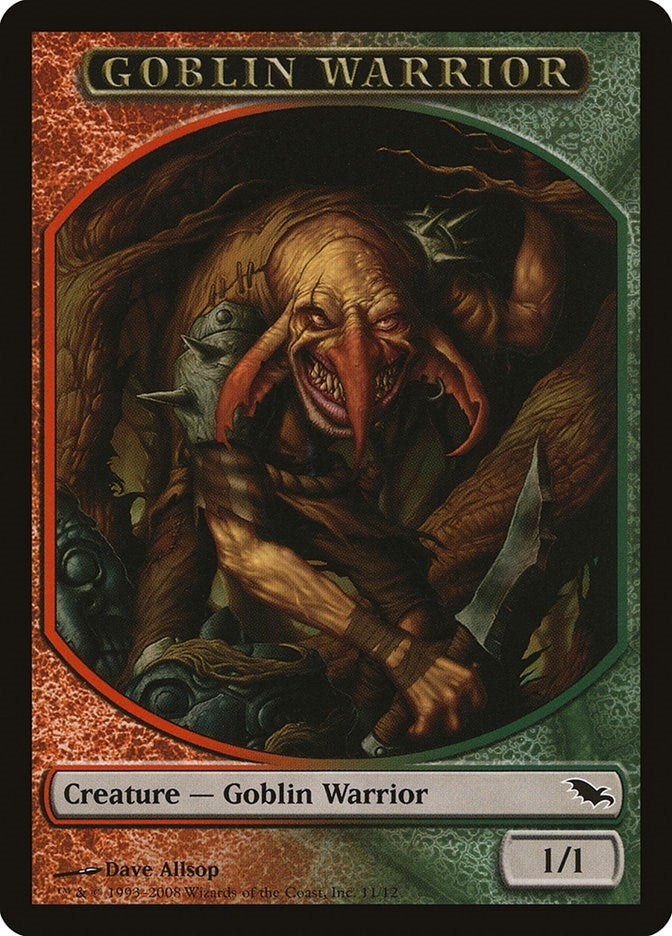 Image for Goblin Warrior Token (11) (SHM) - Magic: The Gathering