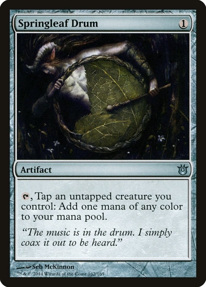 Image for Springleaf Drum (162) (BNG) - Magic: The Gathering