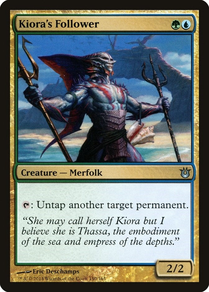 Image for Kiora's Follower (150) (BNG) - Magic: The Gathering