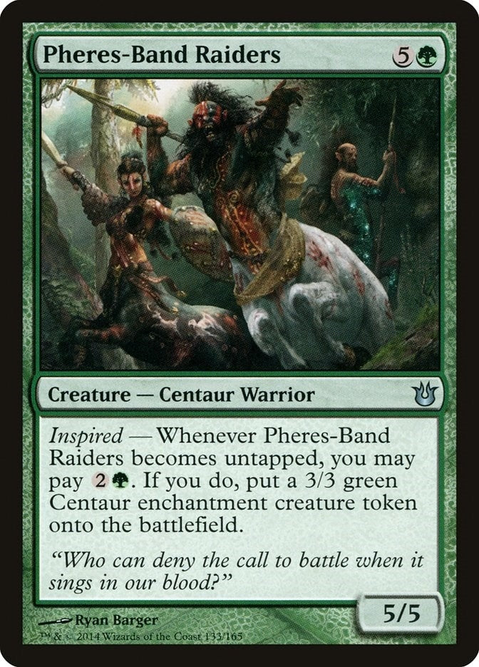 Image for Pheres-Band Raiders (133) (BNG) - Magic: The Gathering