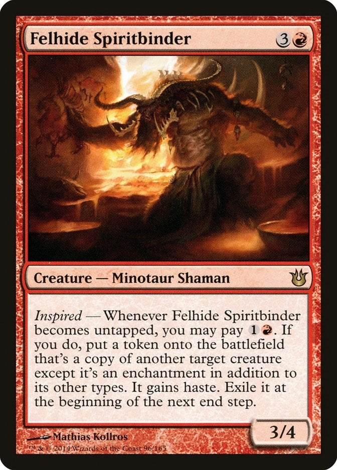 Image for Felhide Spiritbinder (96) (BNG) - Magic: The Gathering