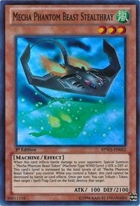 Mecha Phantom Beast Stealthray (BPW2-EN062) (BPW2)