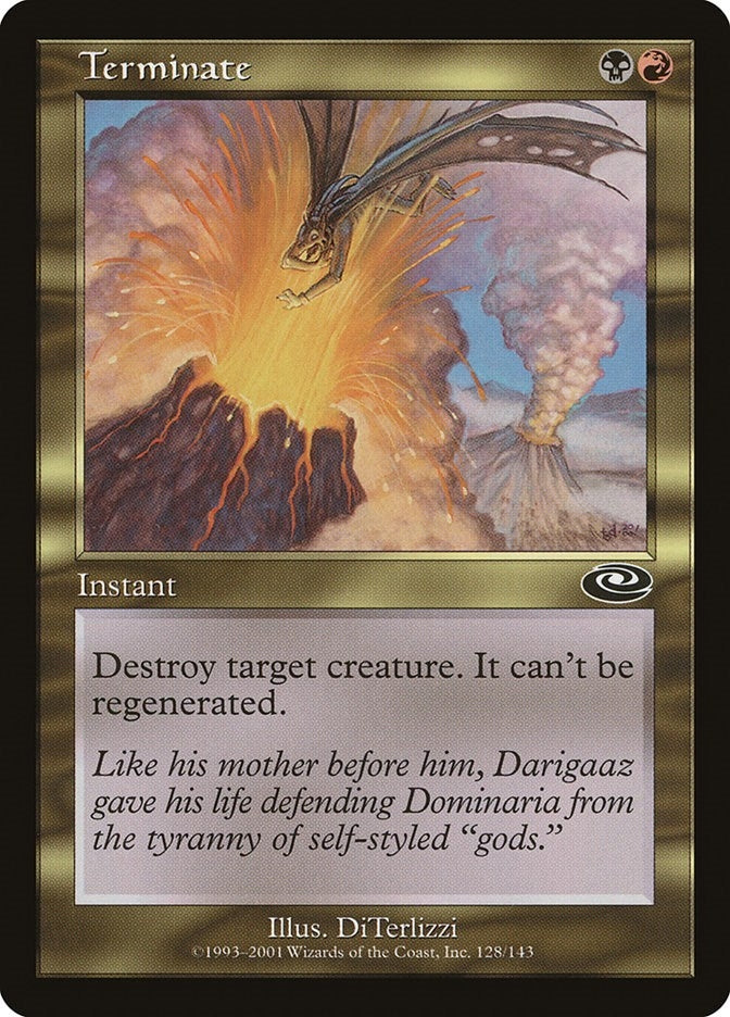 Terminate (128) (PLS)