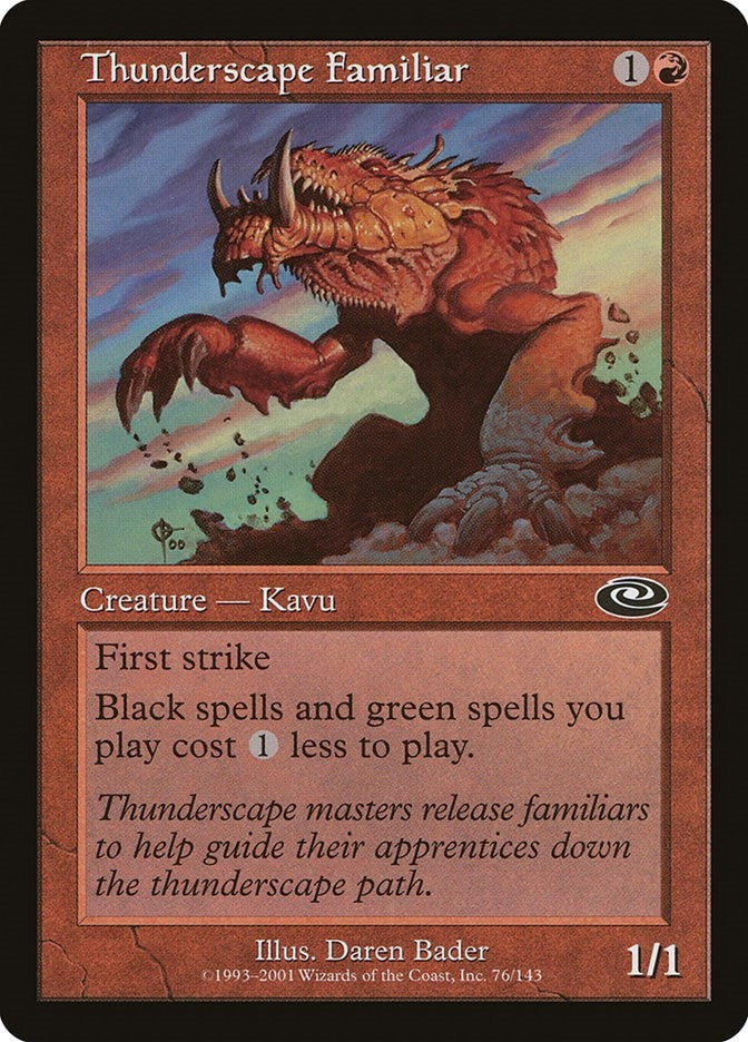 Thunderscape Familiar (76) (PLS)