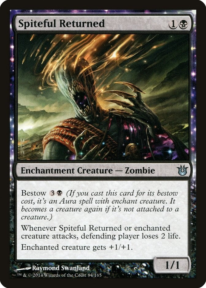 Image for Spiteful Returned (84) (BNG) - Magic: The Gathering