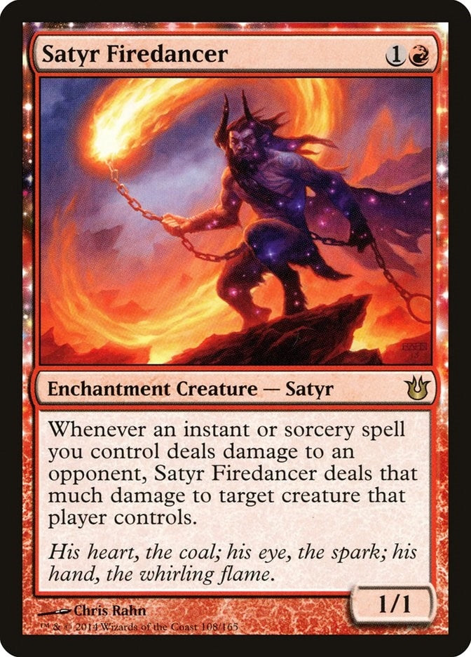 Image for Satyr Firedancer (108) (BNG) - Magic: The Gathering