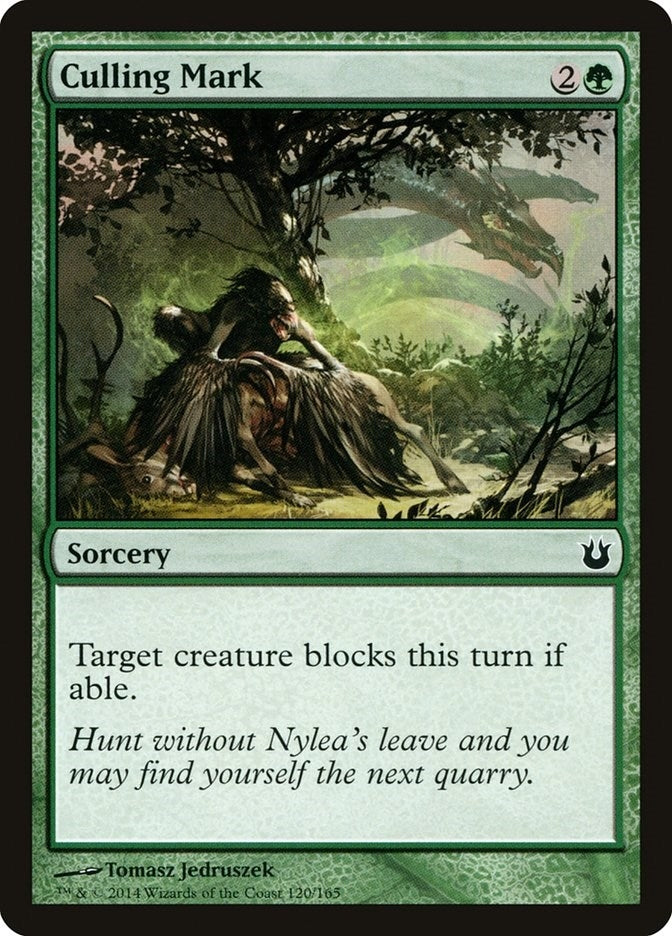 Image for Culling Mark (120) (BNG) - Magic: The Gathering