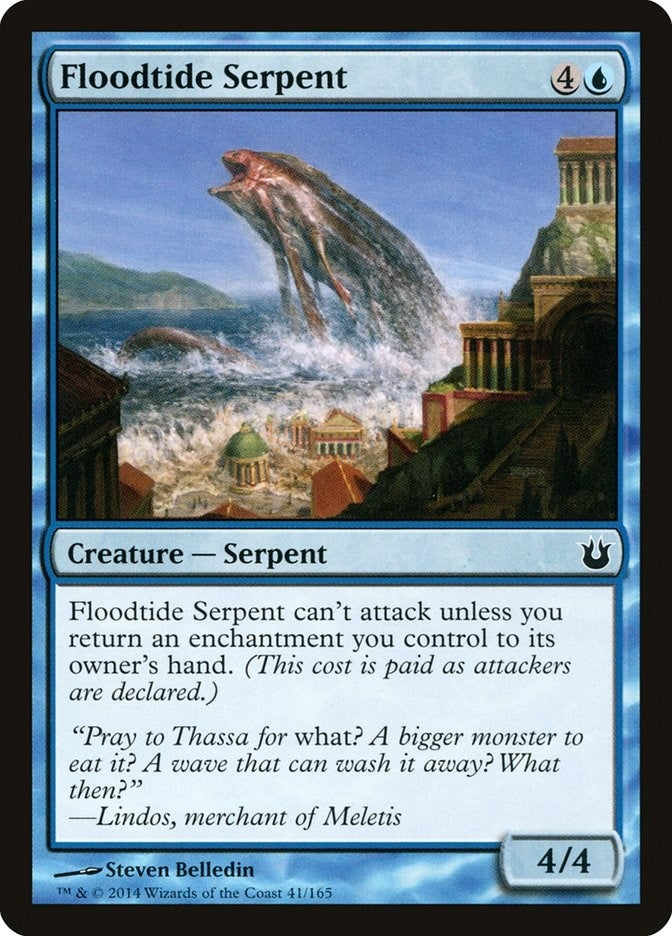 Image for Floodtide Serpent (41) (BNG) - Magic: The Gathering