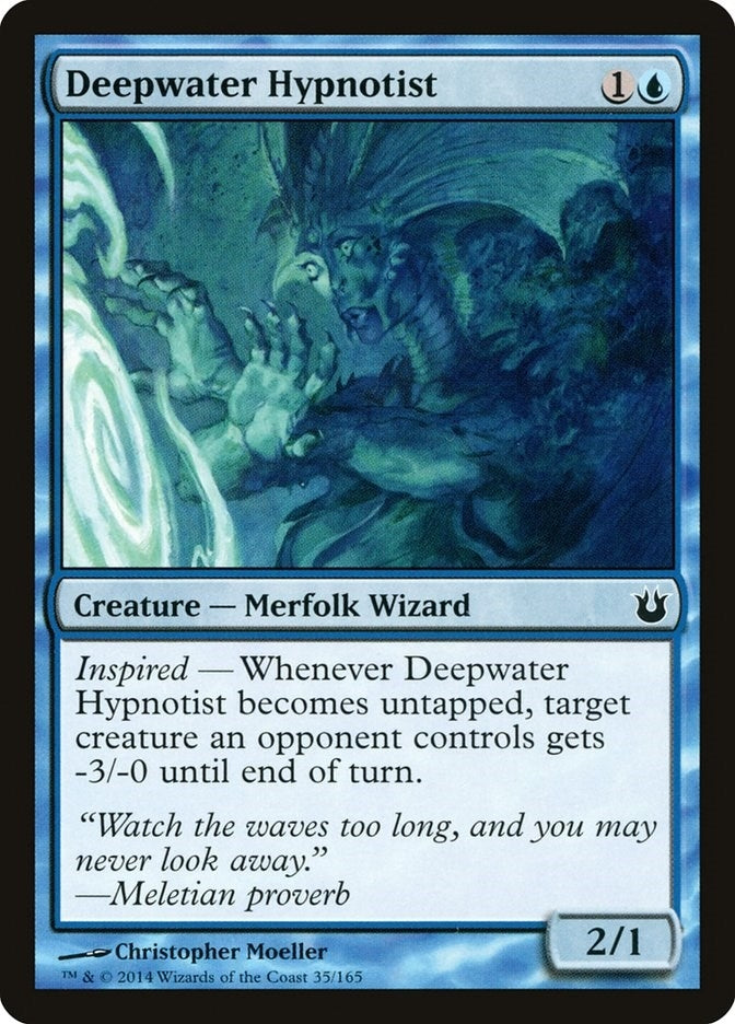 Image for Deepwater Hypnotist (35) (BNG) - Magic: The Gathering