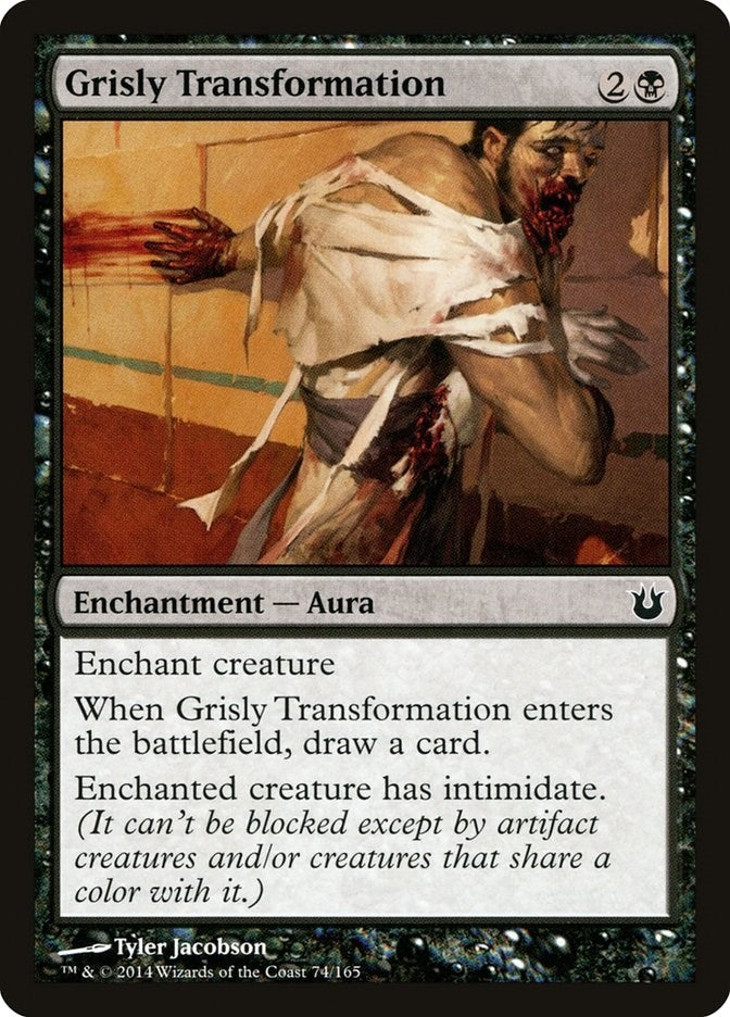 Image for Grisly Transformation (74) (BNG) - Magic: The Gathering