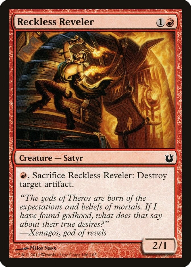 Image for Reckless Reveler (106) (BNG) - Magic: The Gathering