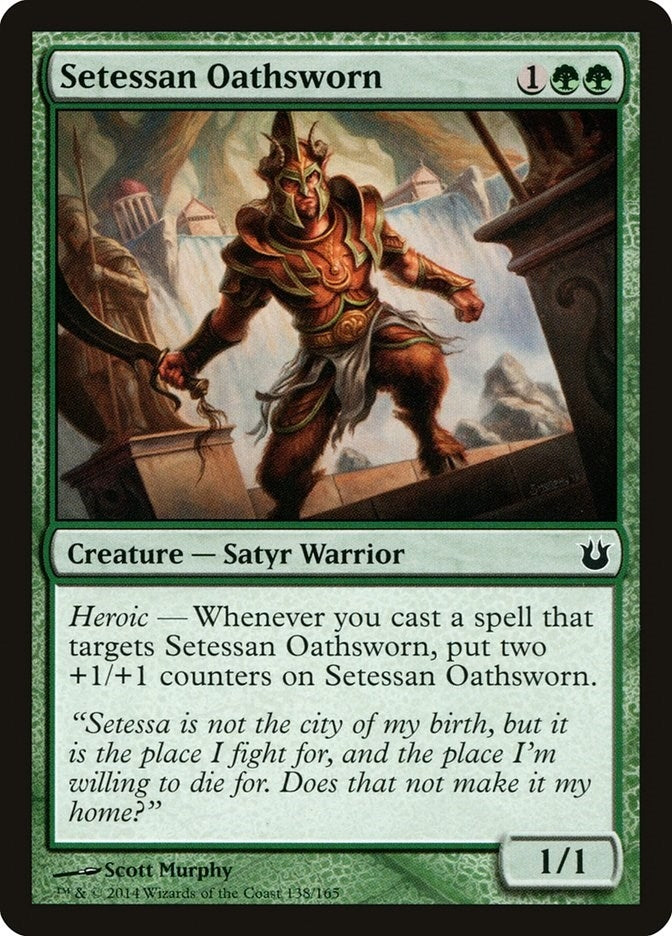 Image for Setessan Oathsworn (138) (BNG) - Magic: The Gathering