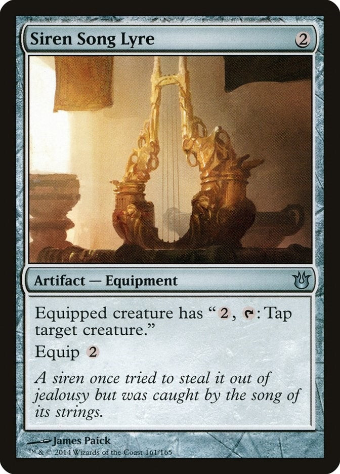Image for Siren Song Lyre (161) (BNG) - Magic: The Gathering